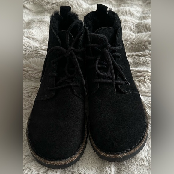 Birkenstock Uppsala Mid Shearling Suede Leather chukka boot size 39 - Picture 4 of 12